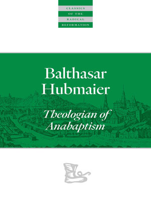 cover image of Balthasar Hubmaier